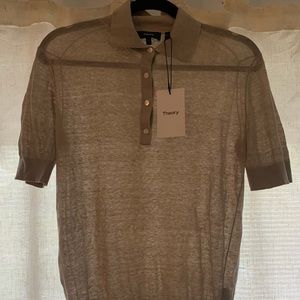 Theory Sag Harbor Polo Linen